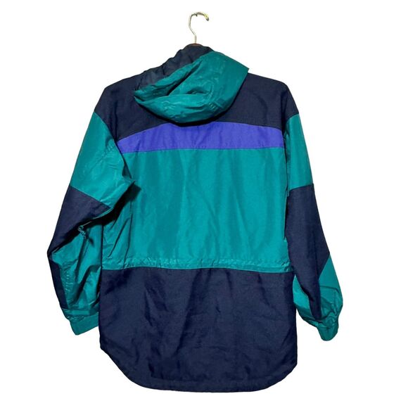 Columbia Ski Snow Winter Jacket Men's Size Small Shell Only Pockets Colorblock - Picture 2 of 5